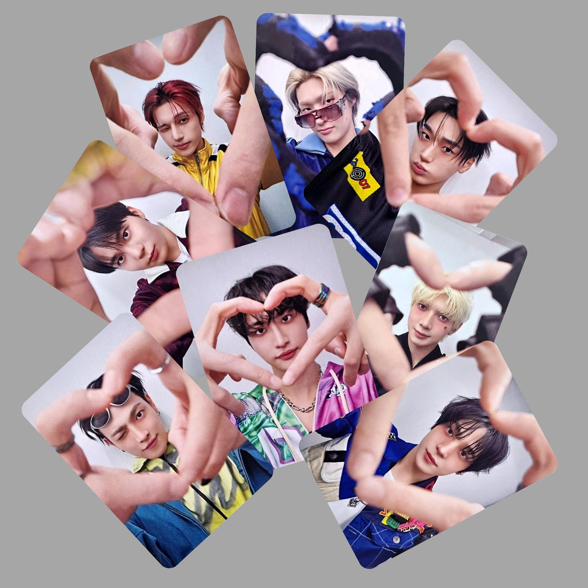 Ateez Aniteez in Color PopUp Photocards Heart Vers