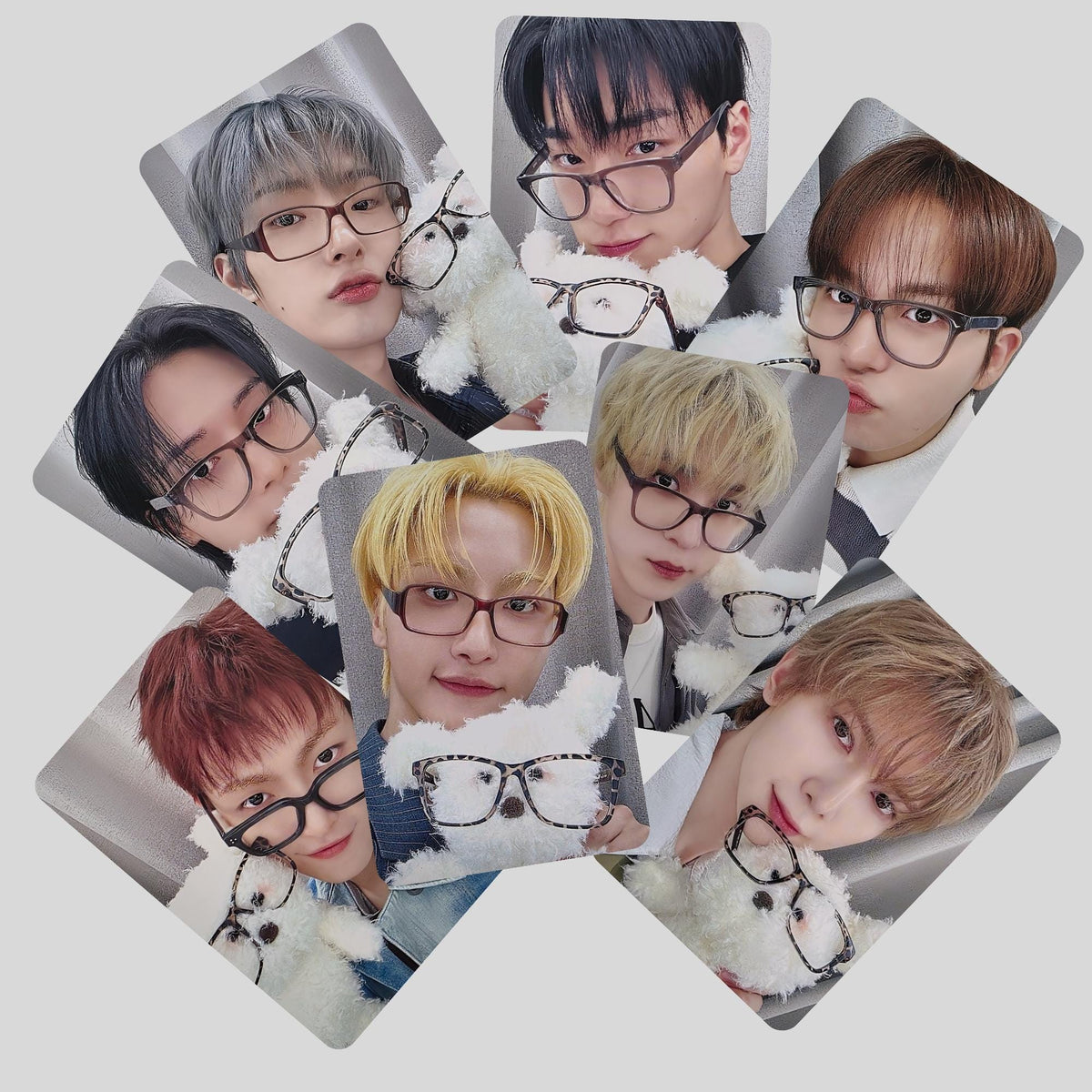 Ateez Golden Hour Pt 5 Luckydraw Photocards Puppy and Pin Vers