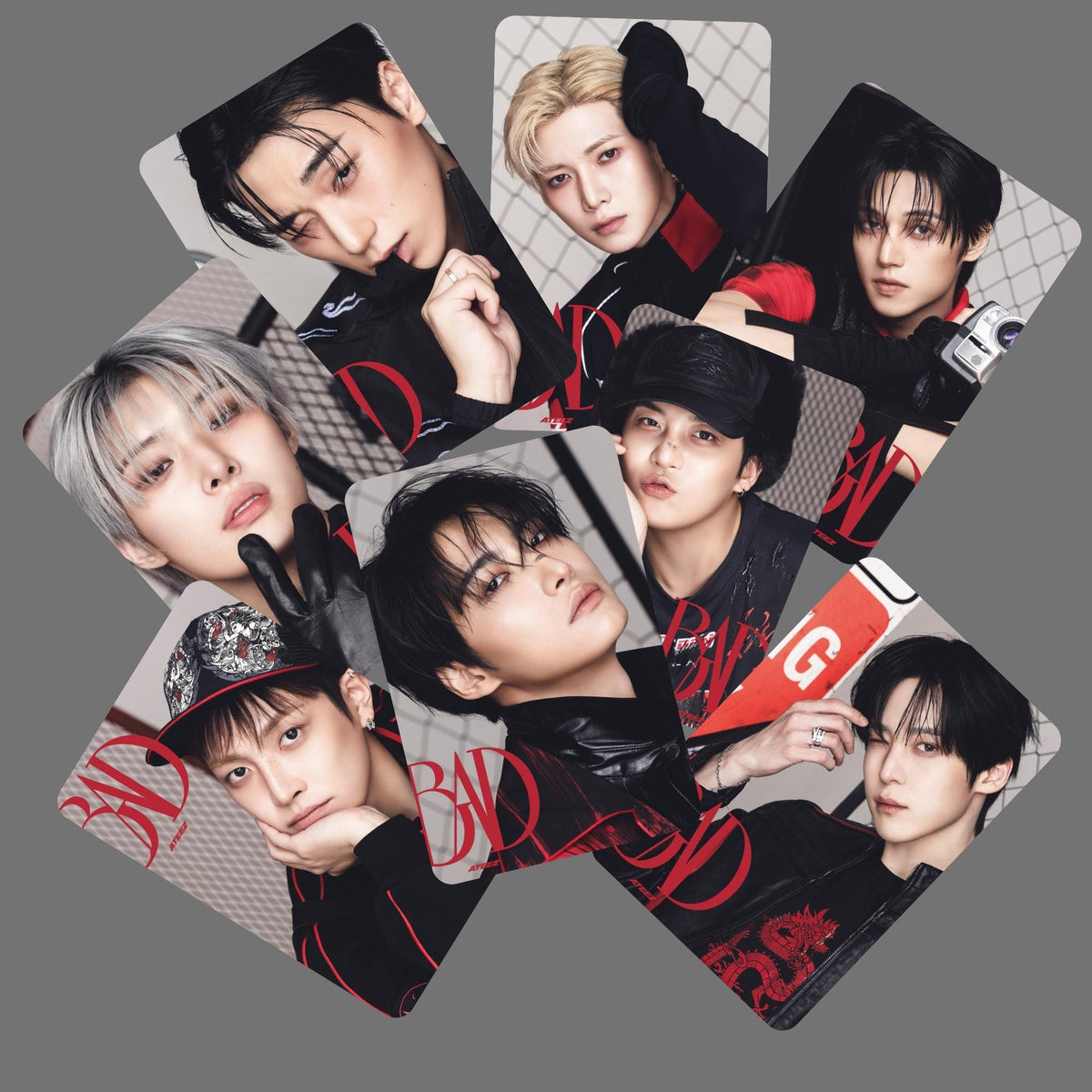 Ateez Golden Hour Pt 5 BAD Japan Photocards Teaser