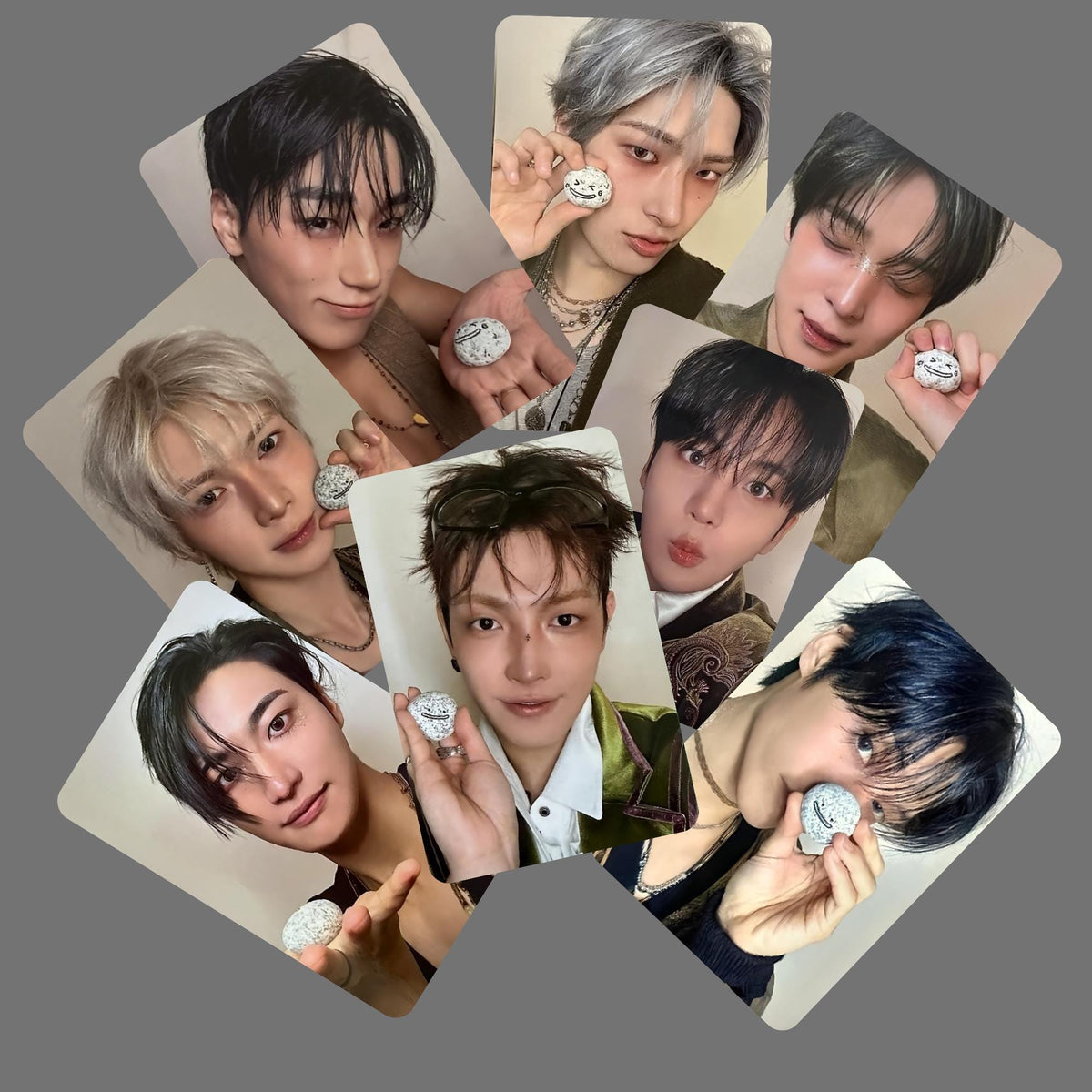 Ateez Golden Hour Pt 5 Photocards Pebble Vers