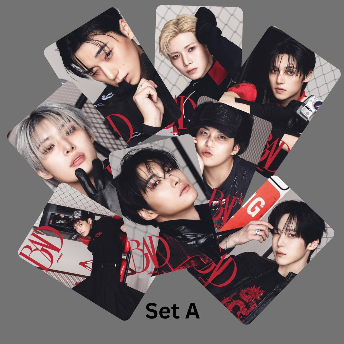 Ateez Golden Hour Pt 5 BAD Japan Photocards Teaser