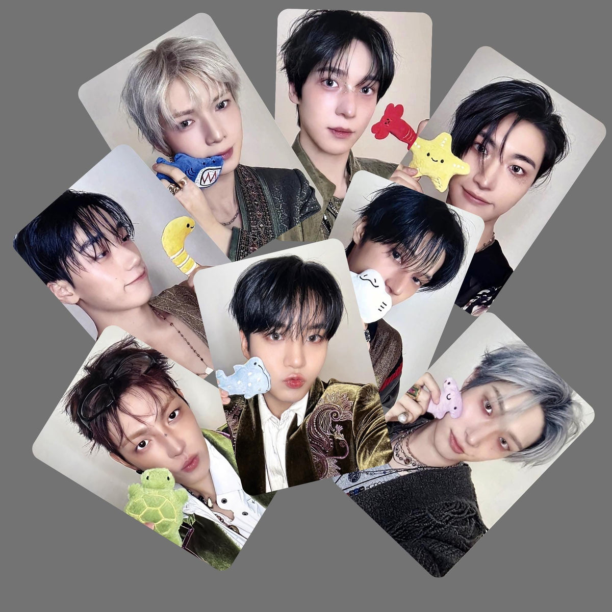 Ateez Golden Hour Pt 5 Pob Photocards Sea Friends Vers