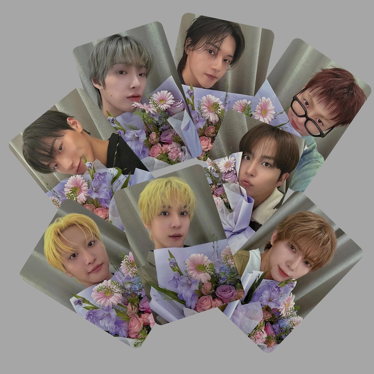 Ateez Golden Hour Pt 5 Photocards Bouquet Vers
