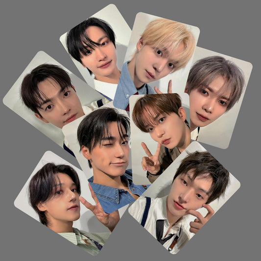 Ateez Golden Hour Pt 5 AM Fan Sign Photocards 2 Vers