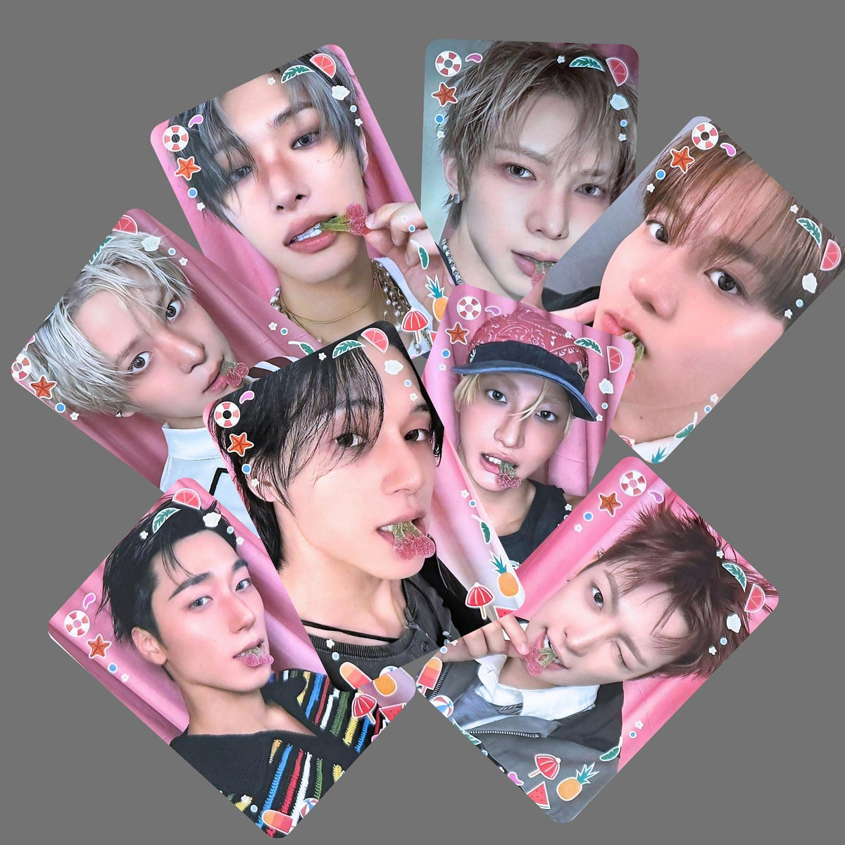 Ateez Golden Hour Pt 5  Mini Fan Meeting Photocards