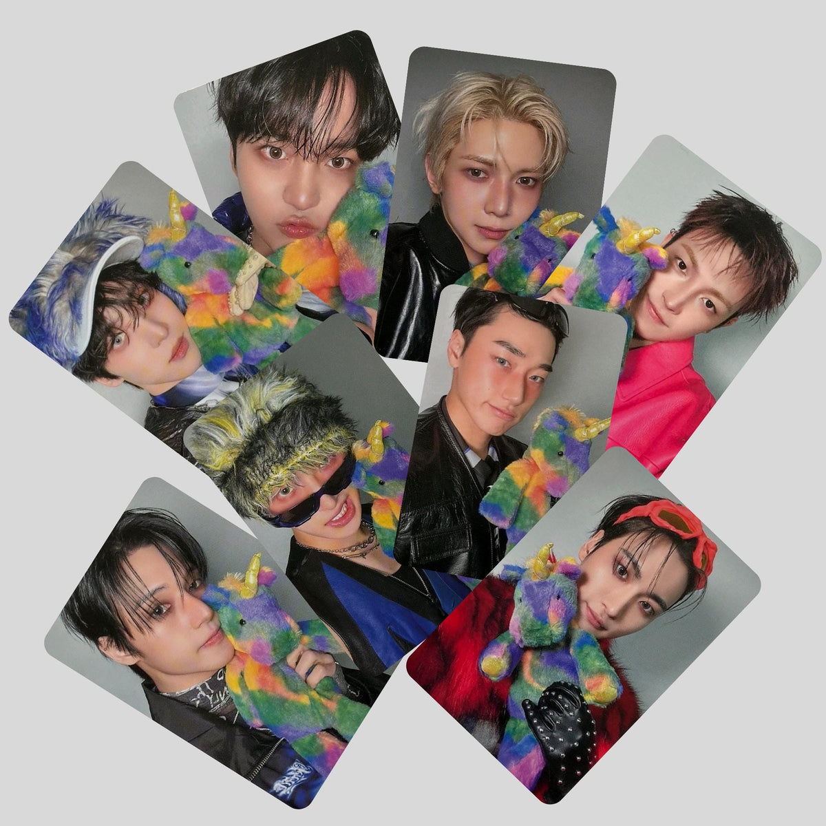 Ateez Golden Hour Pt 5 Fan Sign and Unit Photocard Plushie Vers