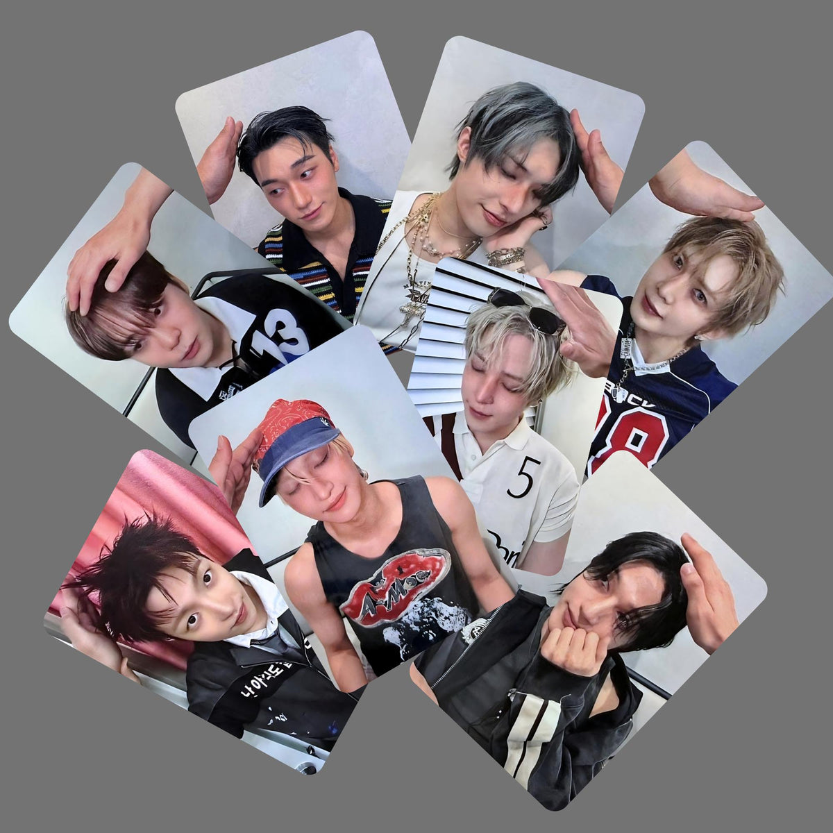 Ateez Golden Hour Pt 5 Luckydraw Photocards Pat Vers