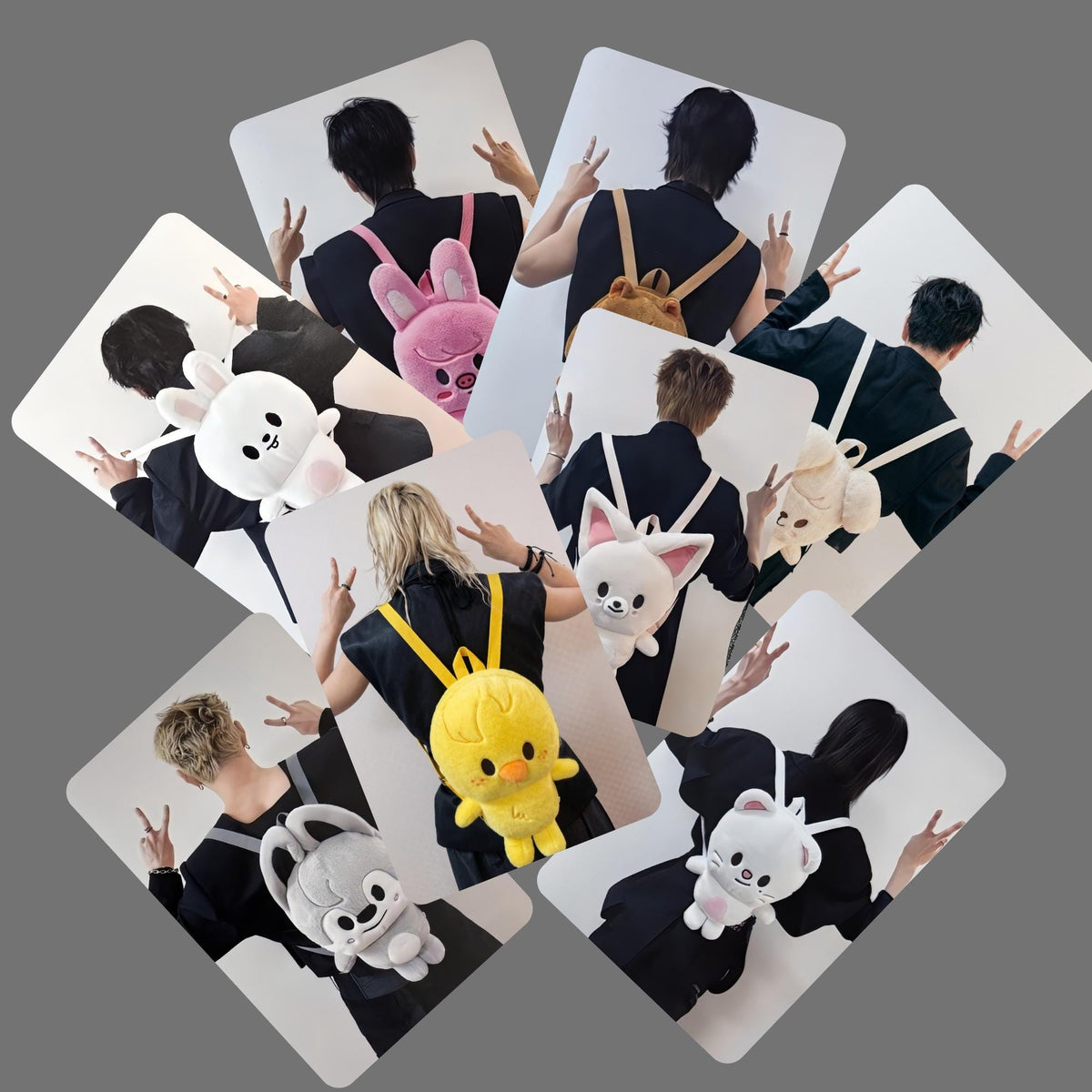 Stray Kids SKZ Run It Seoul Photocards Double Sided Full Set of 8