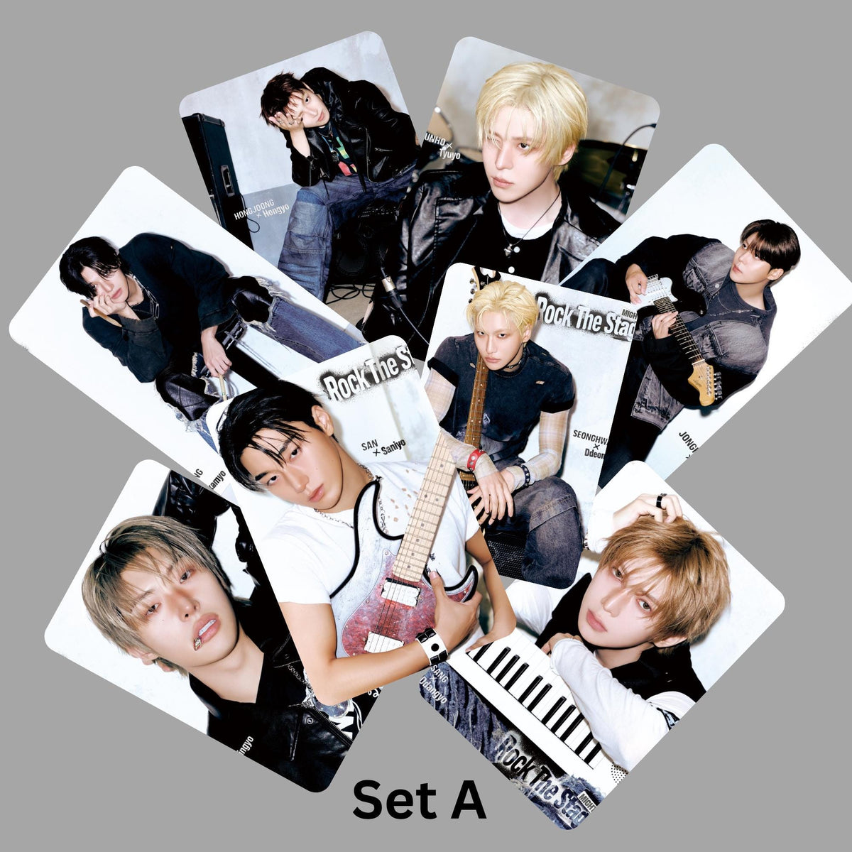 Ateez Rock The Stage Photocards Teaser 2 Vers