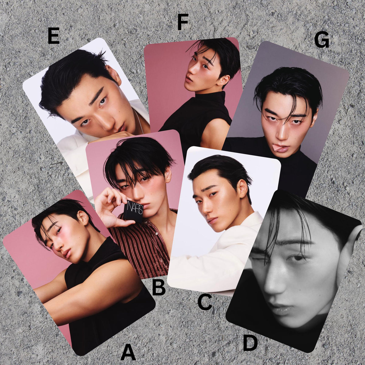 Ateez San Cover Photocards Set