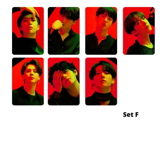 BTS Photocard MOTS ON:E Concept Sets