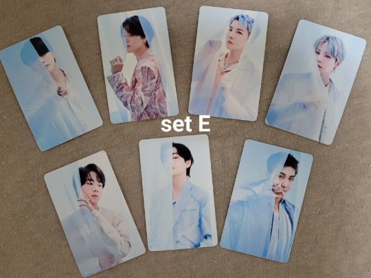 BTS Proof Standard Compact Photocards Set