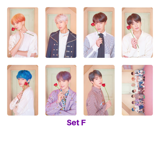 BTS Photocards Map of The Soul Persona Sets