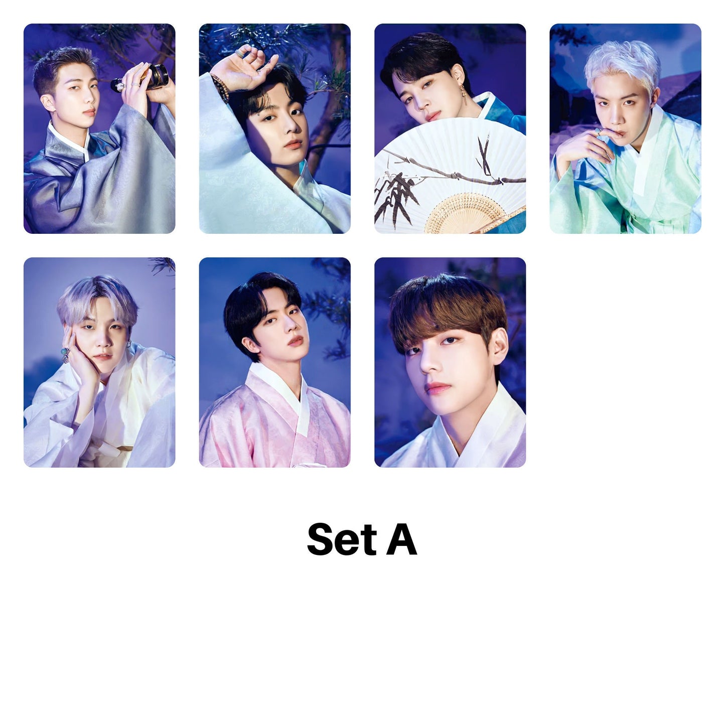 BTS Dalmajung 2021 Day and Night Flip photo Photocards