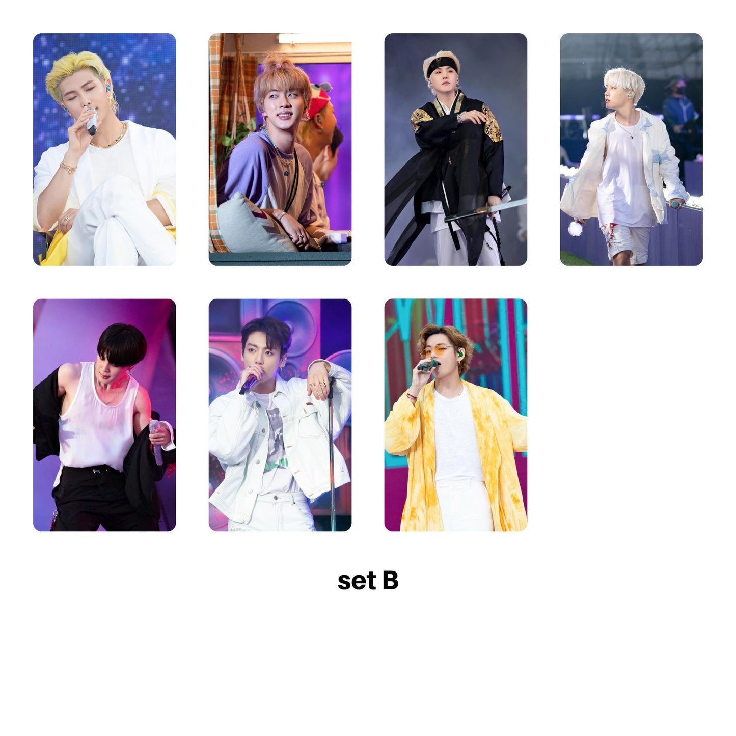 BTS 2021 Muster Sowoozoo Preview Photocards