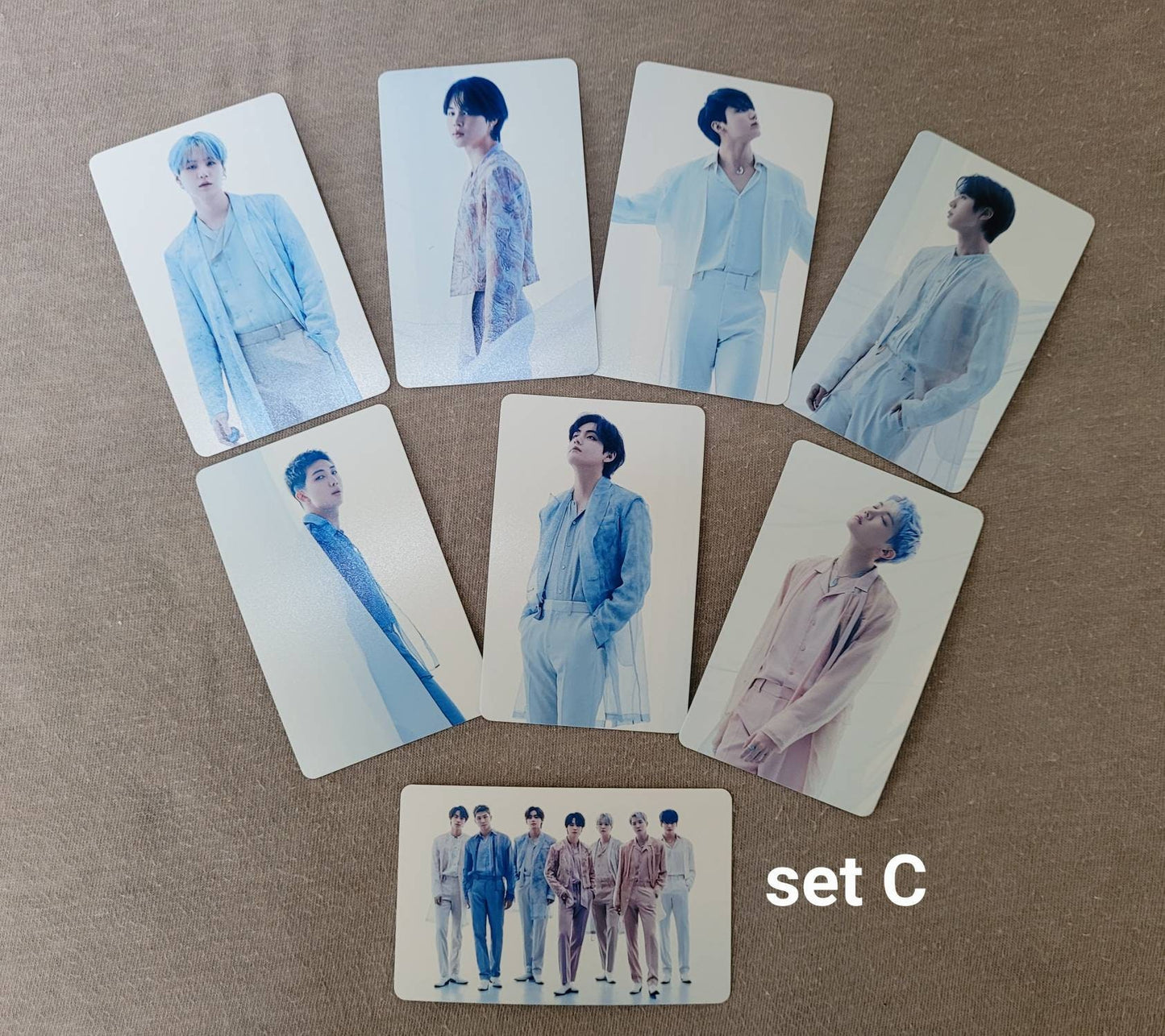 BTS Proof Concept Photocards all versions