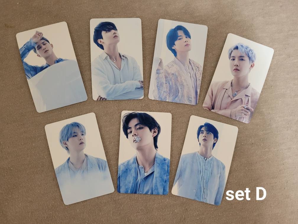 BTS Proof Concept Photocards all versions