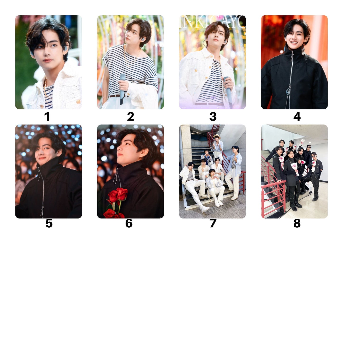 BTS Photocard - Proof Music Show Yet to Come and Youth
