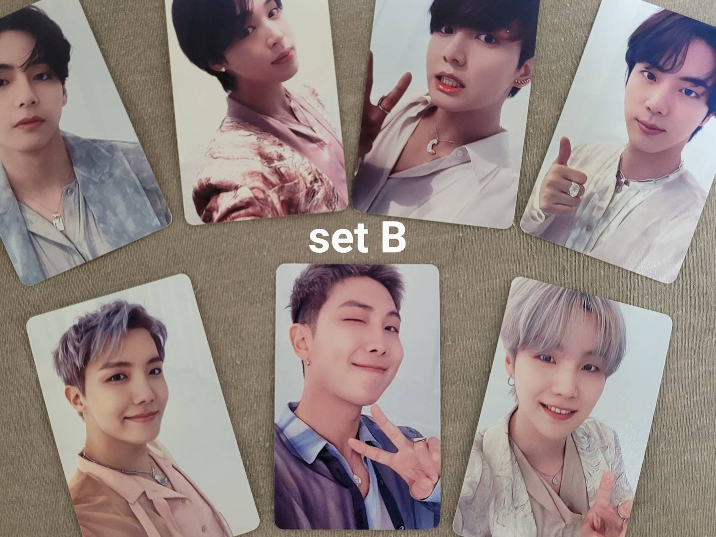 BTS Proof Standard Compact Photocards Set