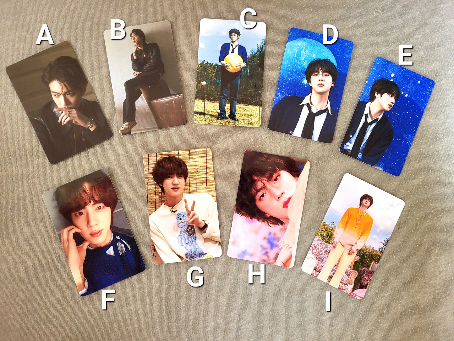 BTS The Astronaut Jin Photocards Full Set and POB