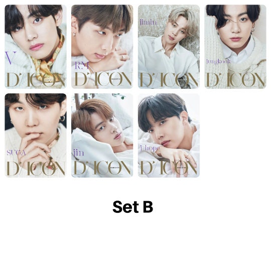 BTS Photocards Dicon Magazine Set