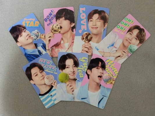 BTS Photocard Baskin Robbins Set