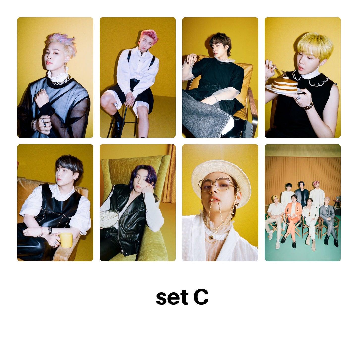 BTS Butter Teaser Photocard Sets