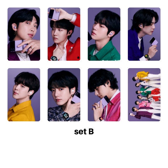 BTS Photocards Samsung Special Gift 2022