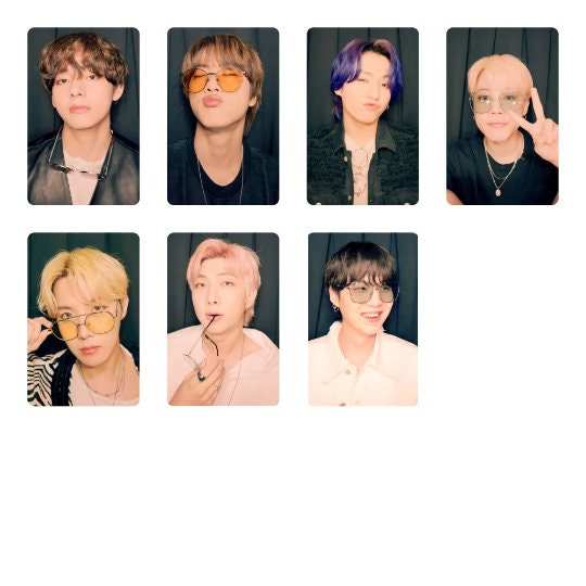 BTS Butter Photo Booth Photocard Set