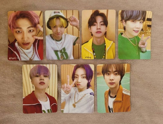 BTS Butter Lucky Draw and Cardigan Photocards