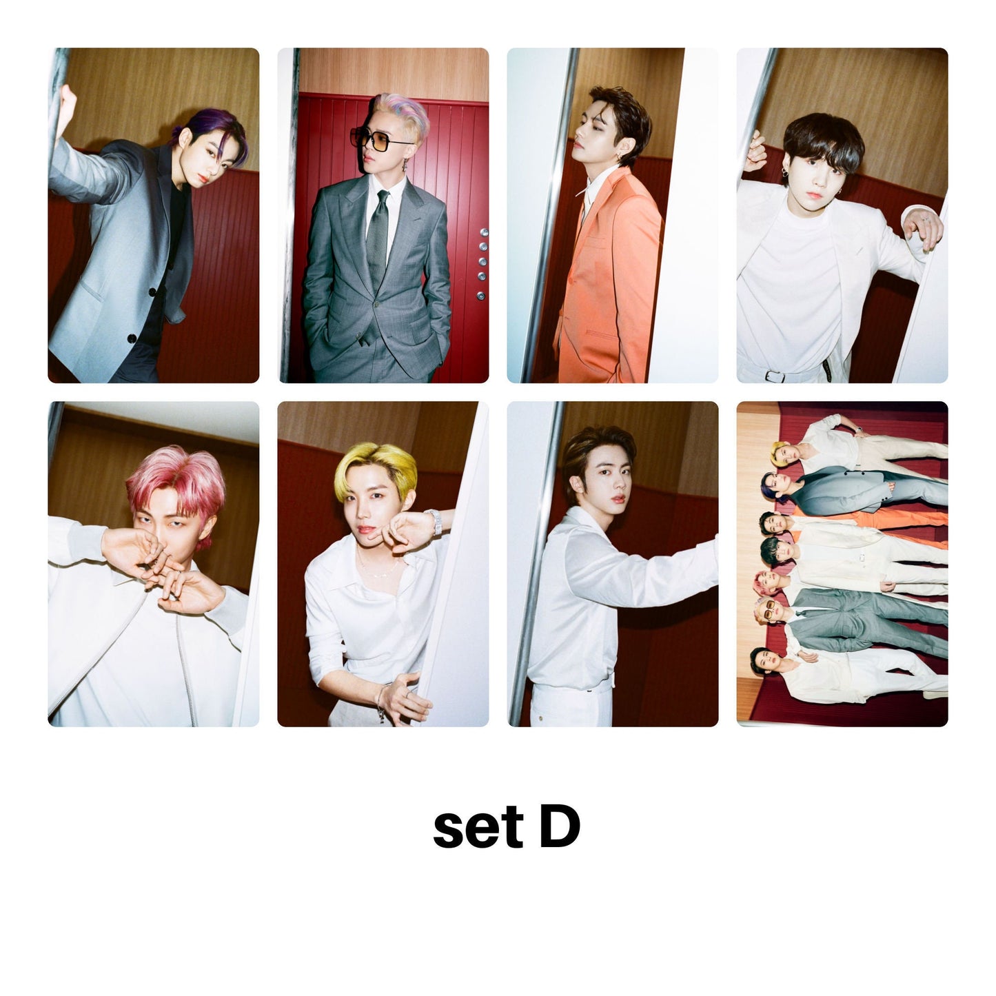 BTS Butter Teaser Photocard Sets