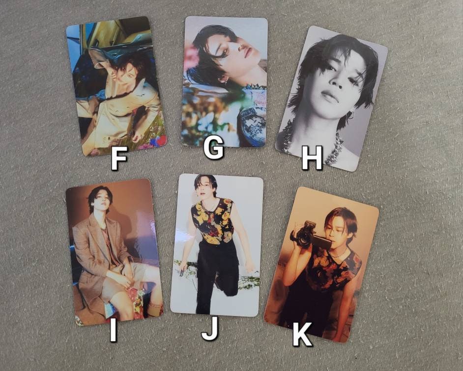 BTS Jimin Fashion Photocards