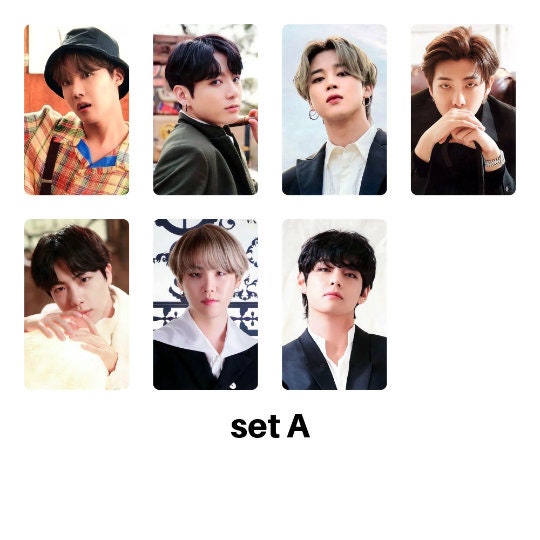 BTS photocard hot set