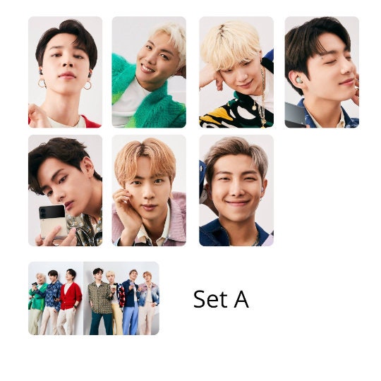 BTS x Samsung Photozone 2021 Photocards