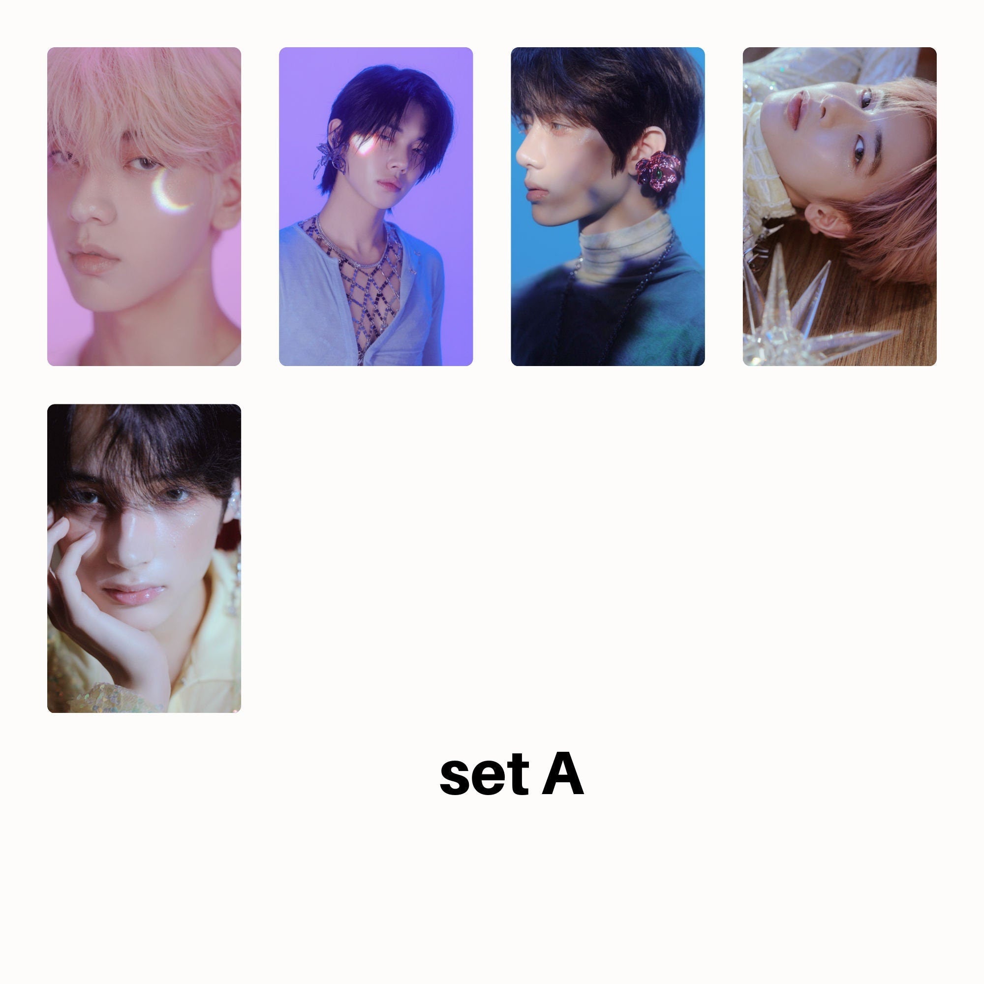 TXT temptation lullaby hotsell photocard set