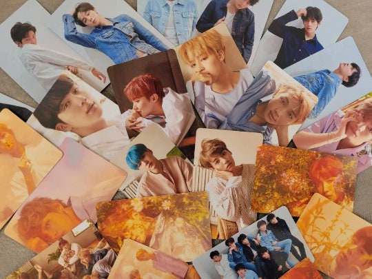 BTS K-Pop Custom Photocards