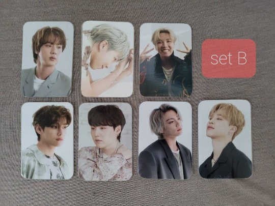 BTS Photocards Rolling Stone Sets