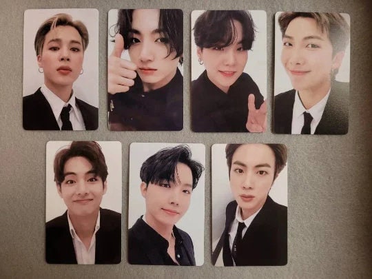 BTS Photocards Memories of 2020 Sets