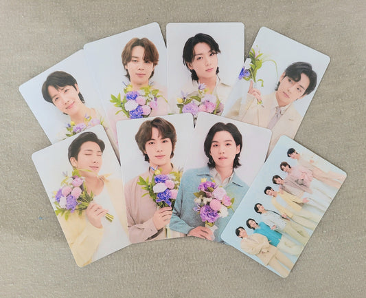 BTS Army Flower Photocards Set
