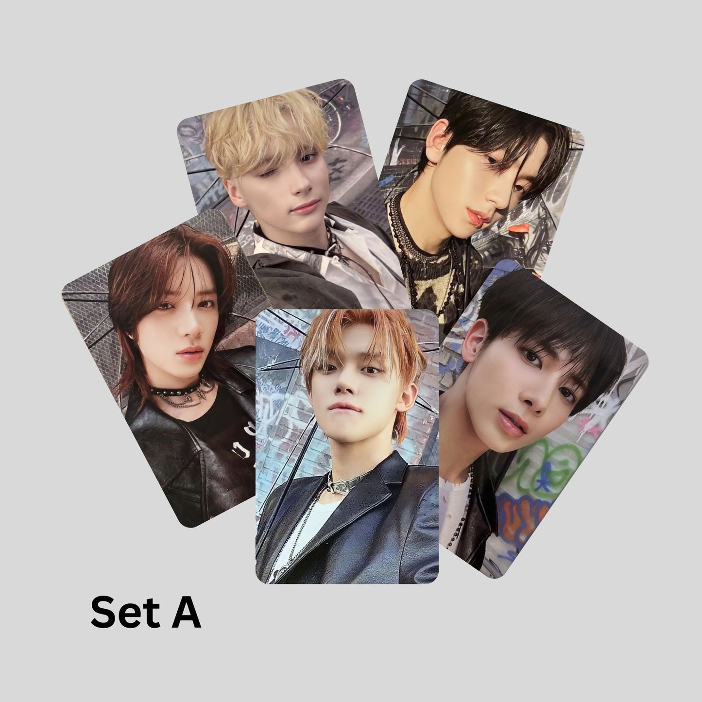 TXT Freefall Photocards Versions