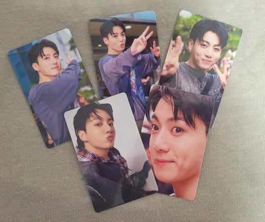 Jungkook 3D on Stage Photocards