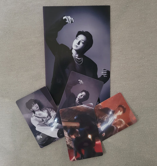 Jungkook Golden Photocards and Postcard Set