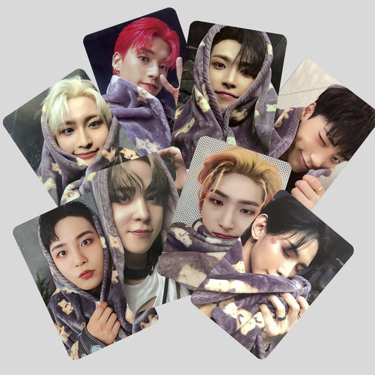 Ateez Spin Off Blanket Photocards Set
