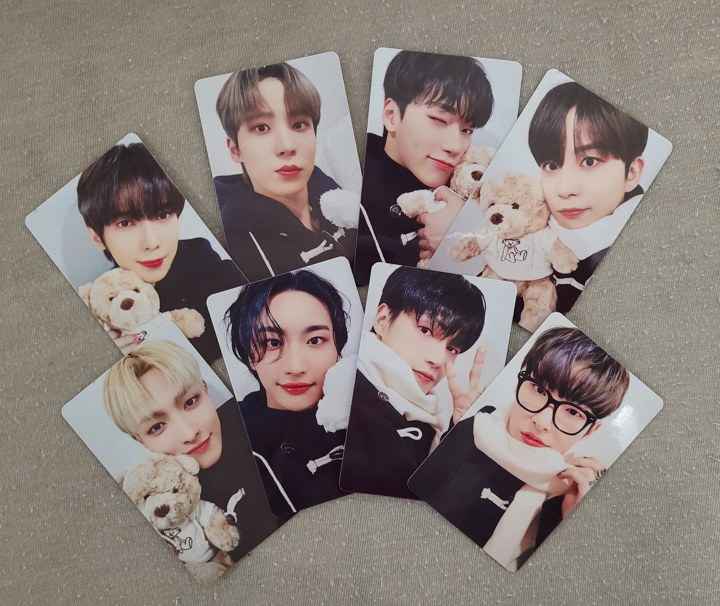 Ateez Ep Fin Will Teddy Bear Photocards