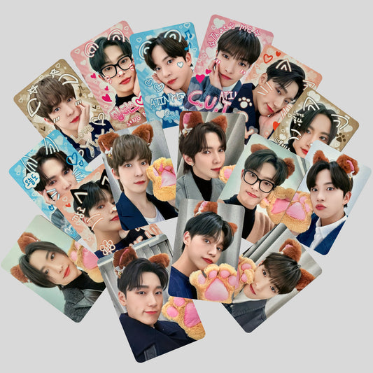 Ateez Ep Fin Will Photocards Cat Ears Luckydraw